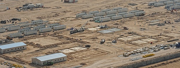 المخيمات من اجل مشاريع النفط و الغاز